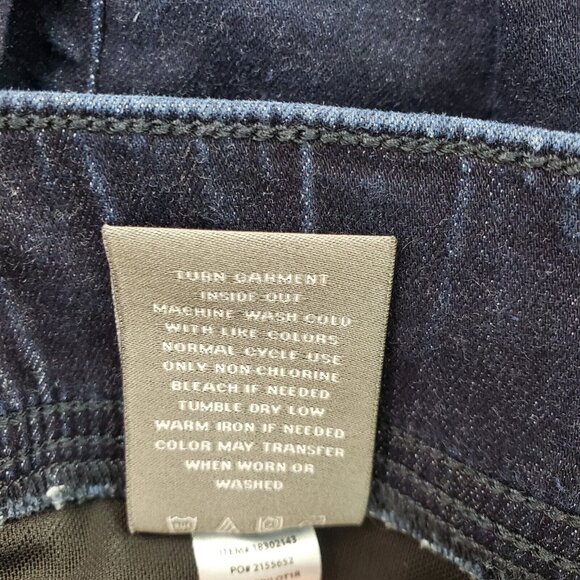 Torrid Womens Lean Jean Dark Blue Skinny Jeans High Waist Plus Size 5X‎ Pull On - Picture 9 of 14